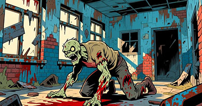 Бешеный заражённый